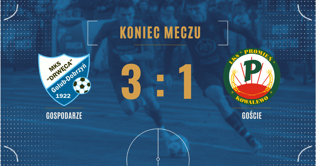 Drwęca wygrała derby powiatu. Promień pokonany 3:1