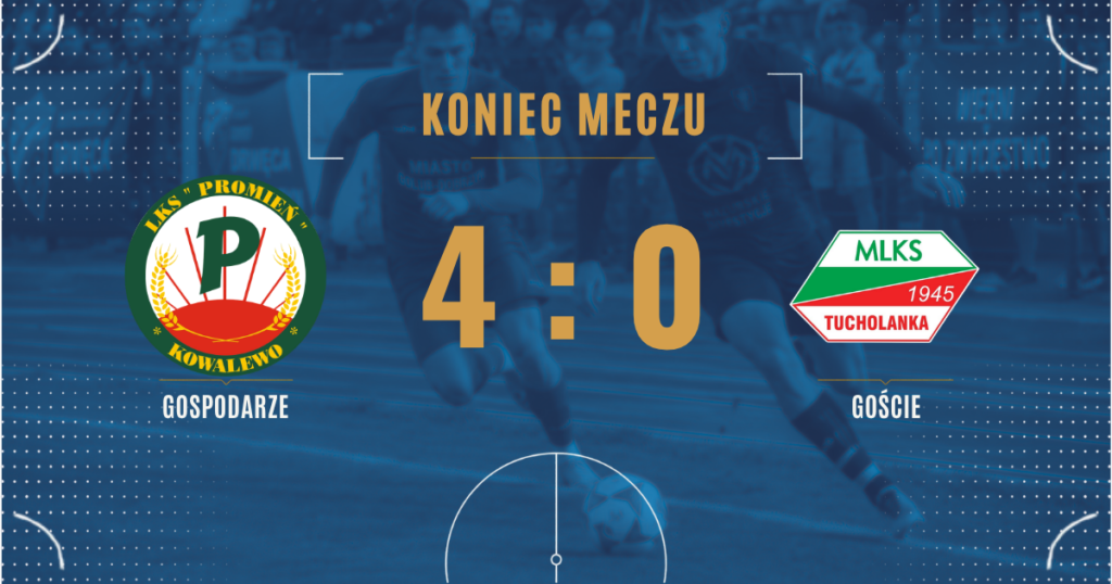Promień rozbił Tucholankę 4:0. Pierwsze zwycięstwo w nowym sezonie