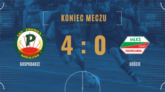 Promień rozbił Tucholankę 4:0. Pierwsze zwycięstwo w nowym sezonie