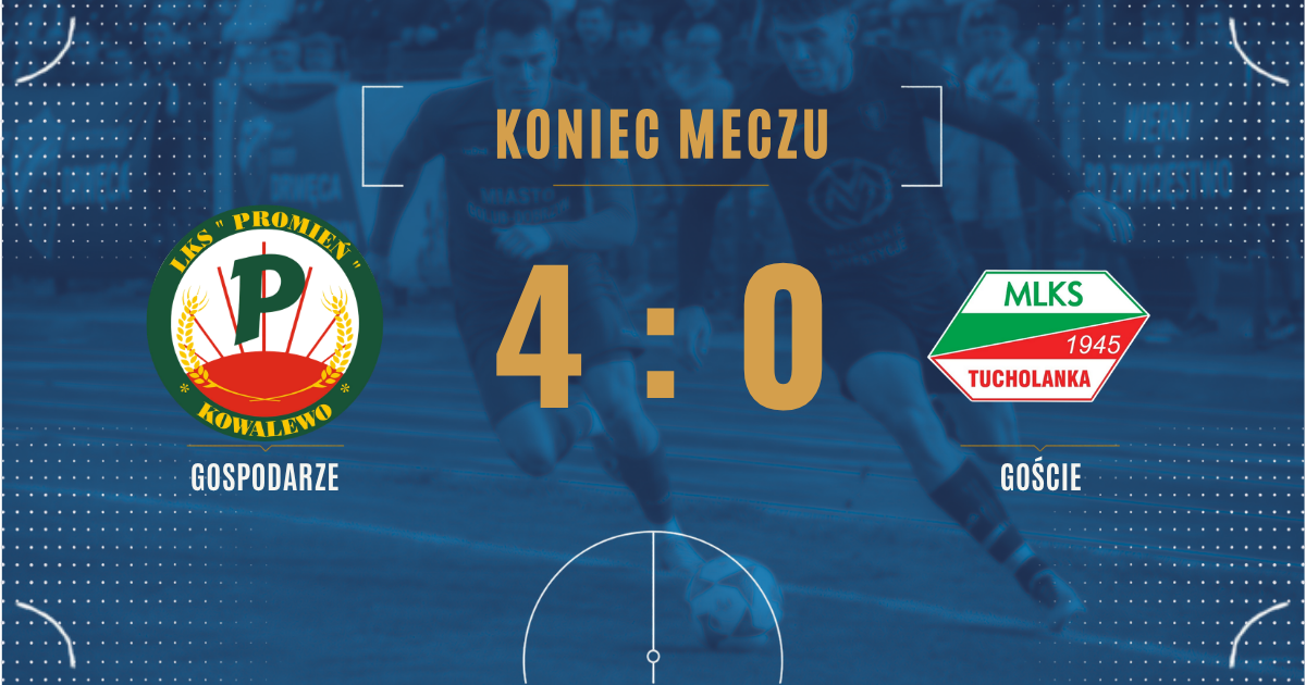 Promień rozbił Tucholankę 4:0. Pierwsze zwycięstwo w nowym sezonie