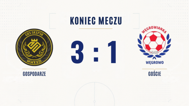 Hat-trick Pawła Licznerskiego dał GKS Skępsk zwycięstwo na inaugurację